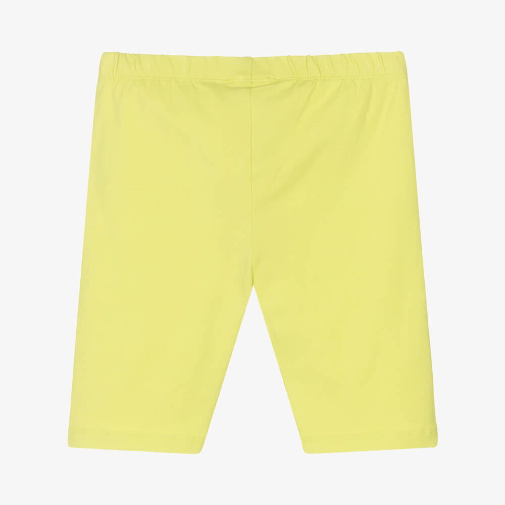 Mayoral-Girls Green Cotton Cycling Shorts | Childrensalon Outlet