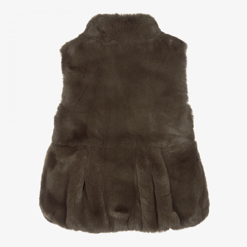 Faux fur vest sportsgirl hot sale