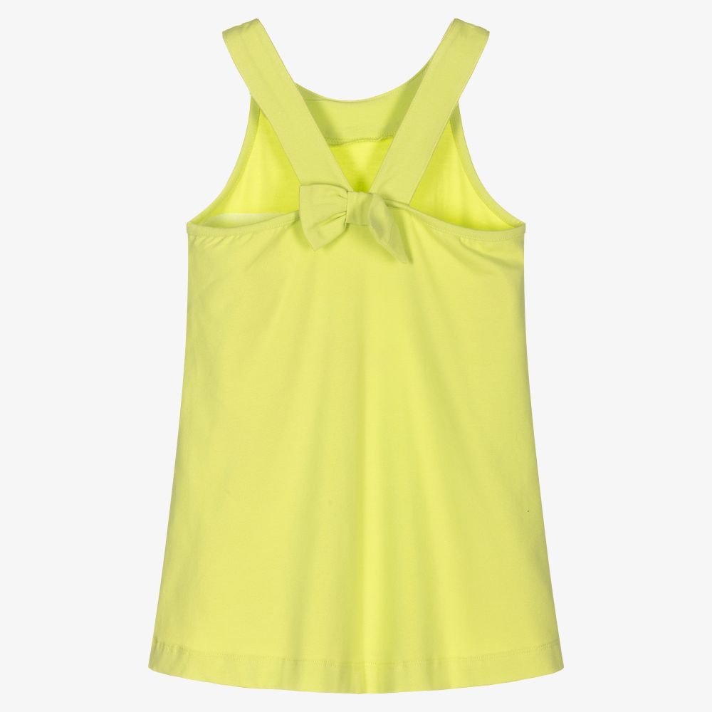 Mayoral-Зеленое платье в цветочек для девочек | Childrensalon Outlet