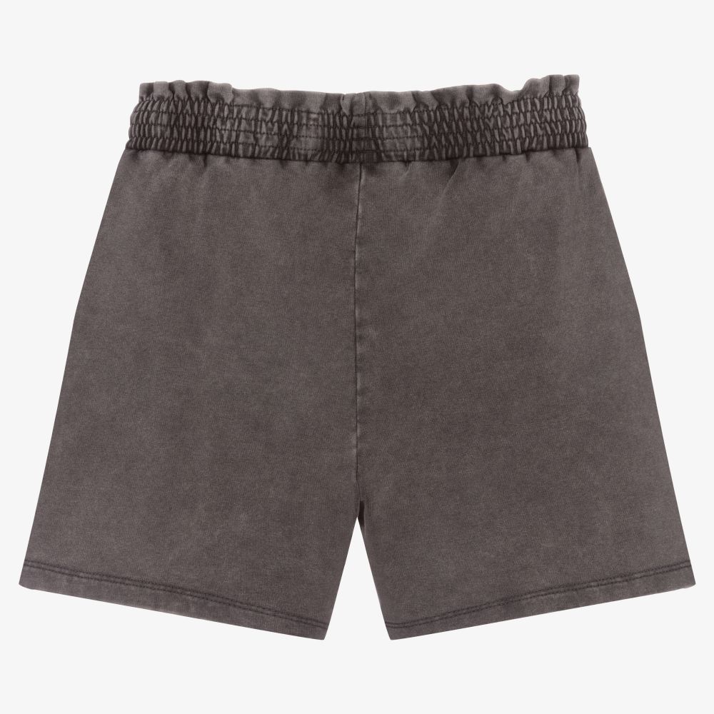 Mayoral-Серые хлопковые шорты для девочек | Childrensalon Outlet