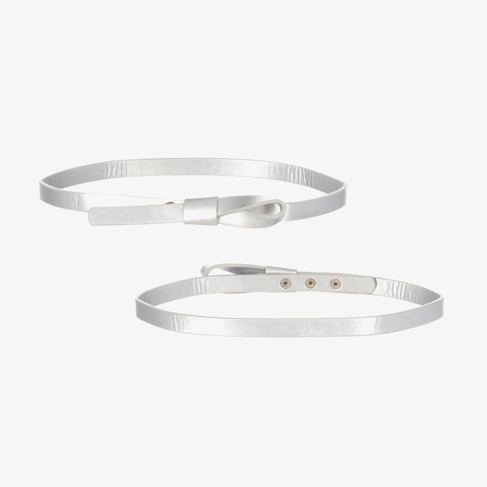 Mayoral-Girls Grey Faux Fur Gilet | Childrensalon Outlet