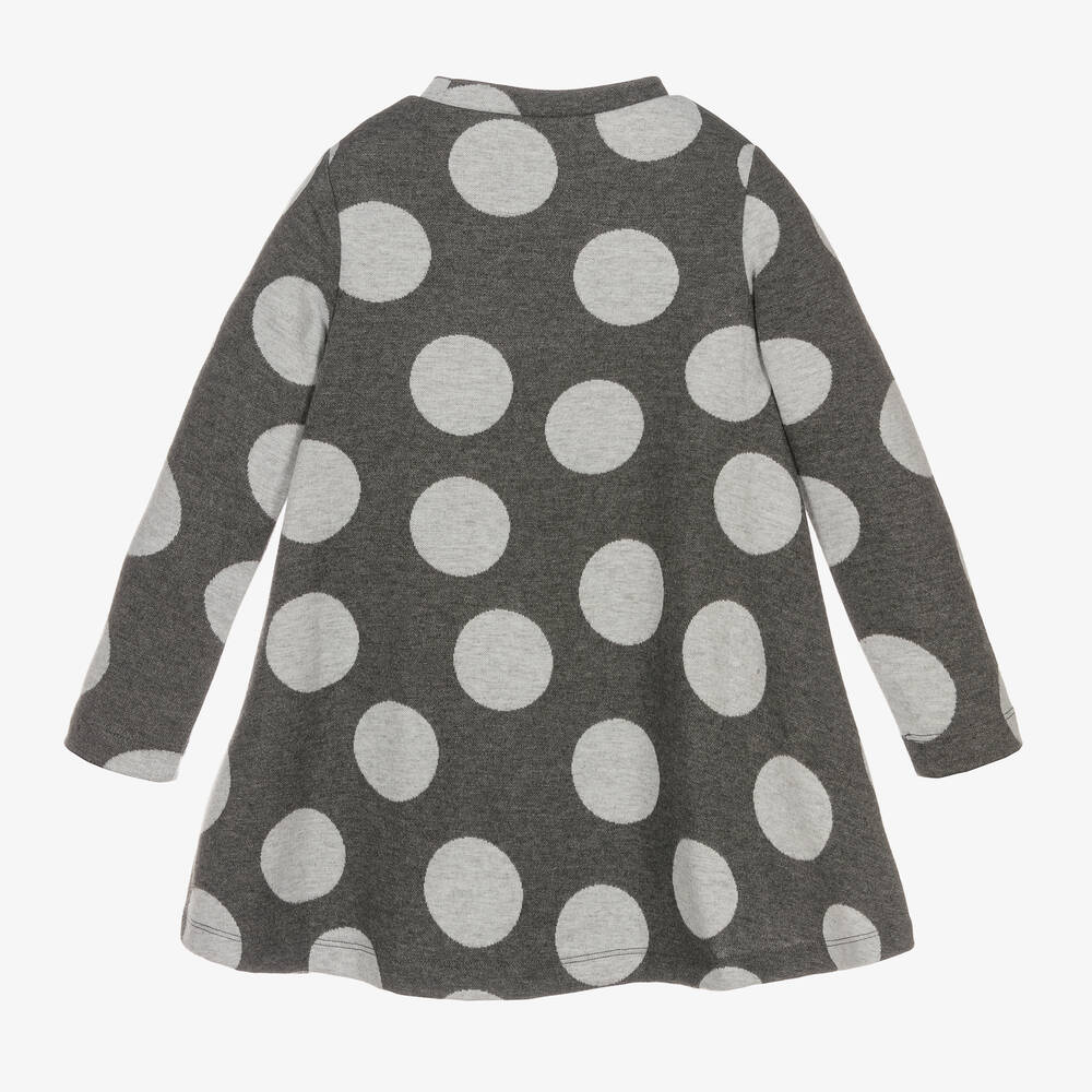 Mayoral-Серое платье из джерси для девочек | Childrensalon Outlet