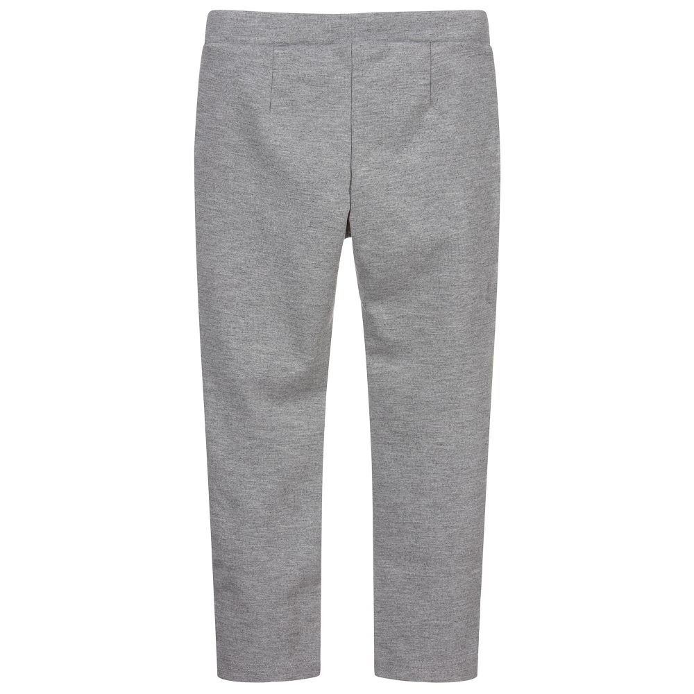 Mayoral - Girls Grey Jersey Trousers | Childrensalon Outlet