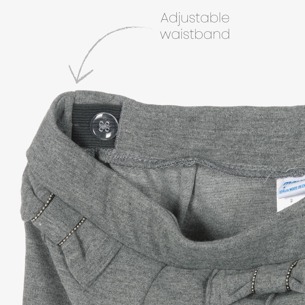 Mayoral-Серые брюки из джерси для девочек | Childrensalon Outlet