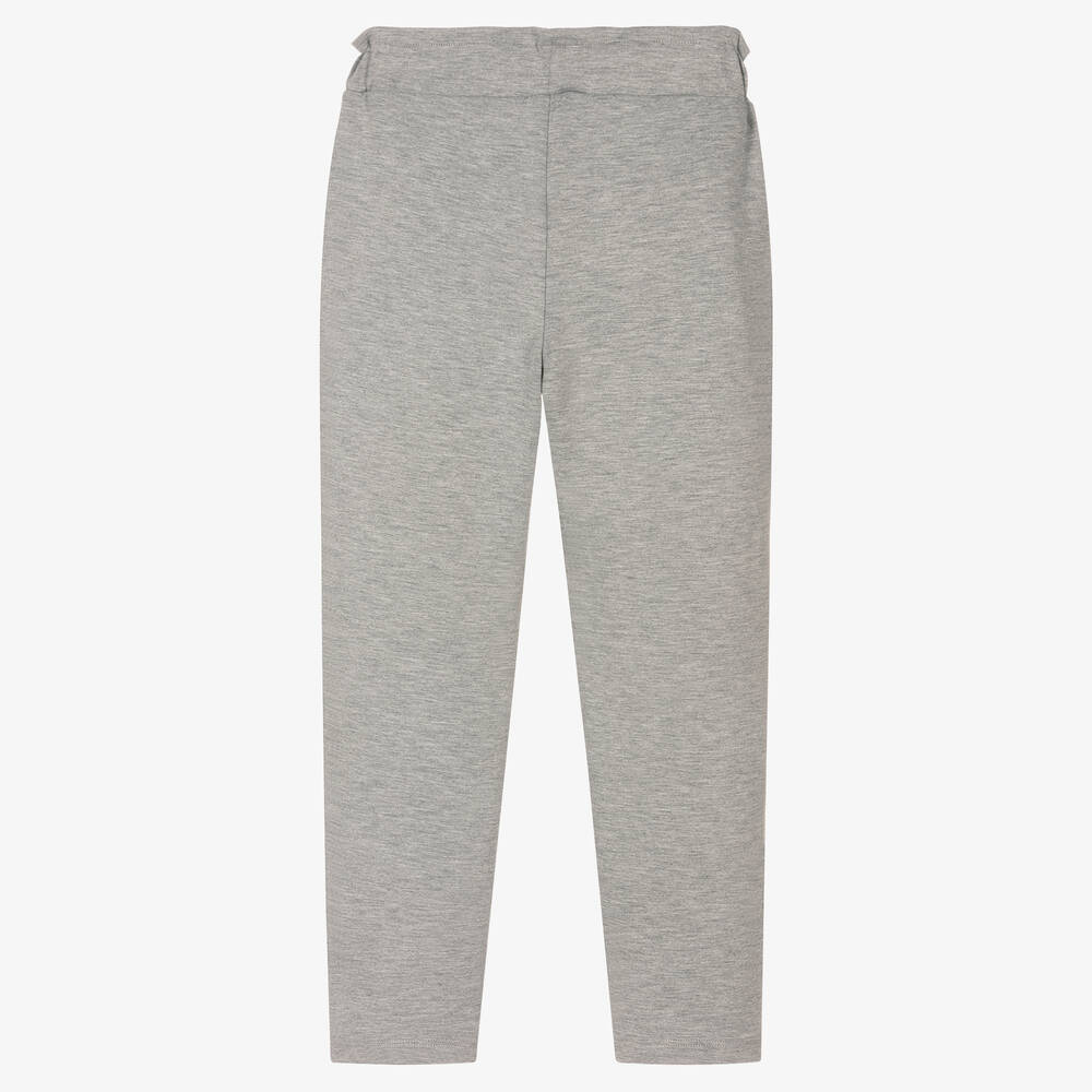 Mayoral Pantalon gris en jersey Fille Childrensalon Outlet