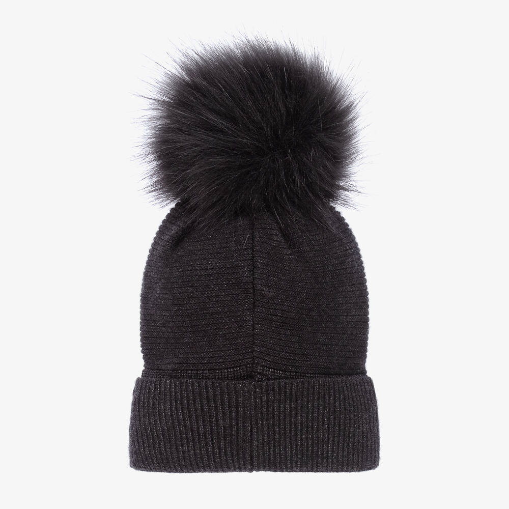 Mayoral-Серая вязаная шапка и шарф | Childrensalon Outlet