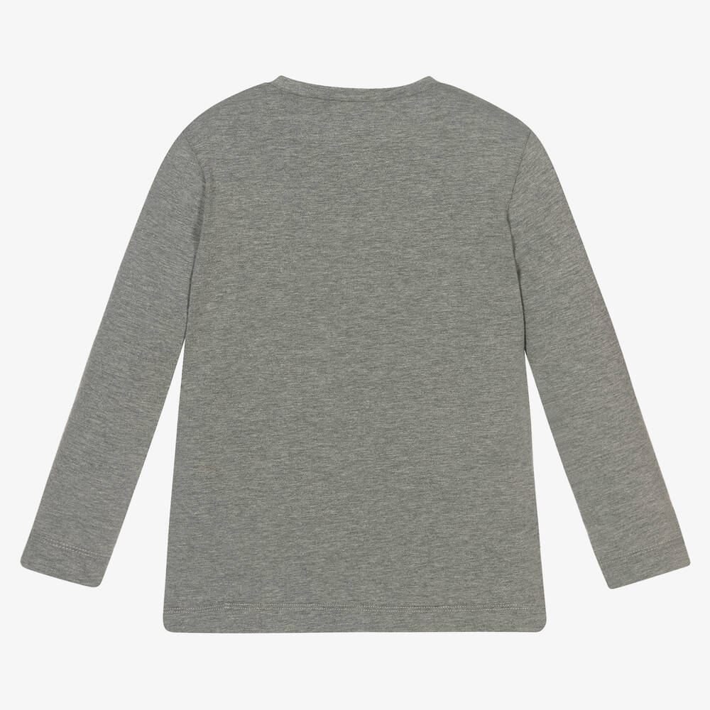 Mayoral-Серый топ с совой для девочек | Childrensalon Outlet