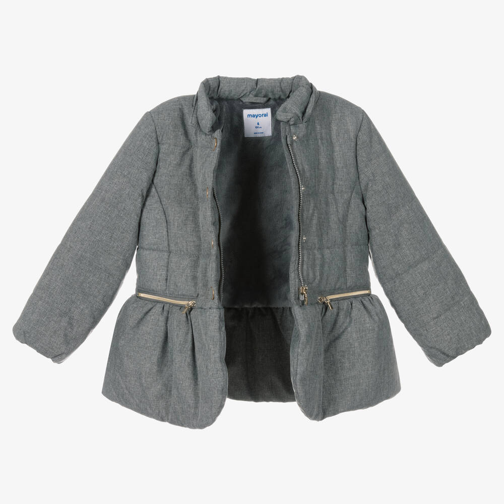 Mayoral grey coat deals