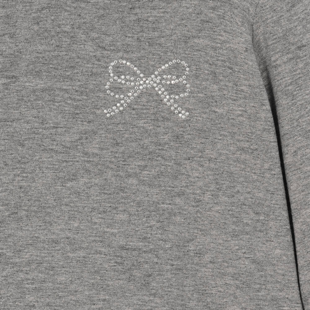 Mayoral-Girls Grey Turtle Neck Top | Childrensalon Outlet