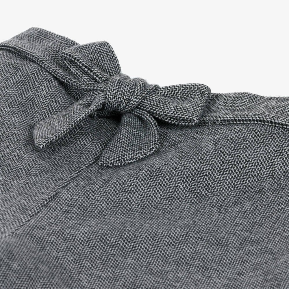Mayoral-Girls Grey Wide-Leg Trousers | Childrensalon Outlet