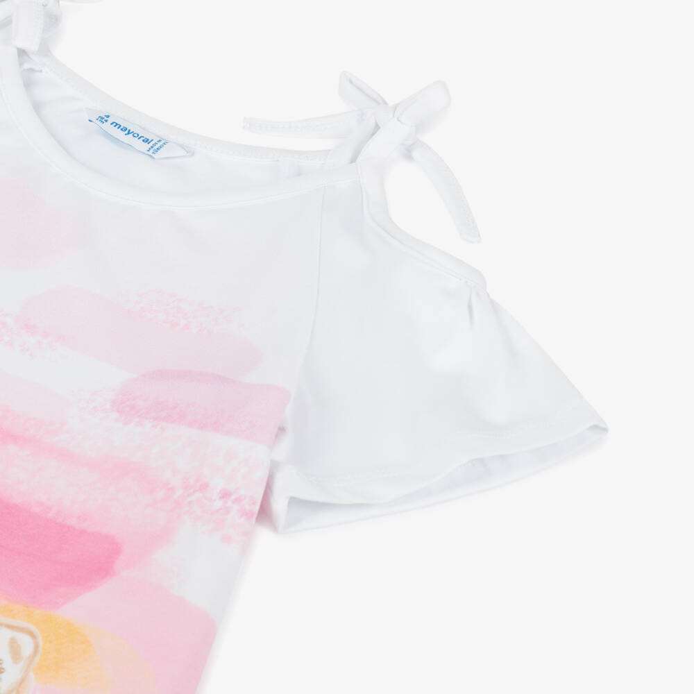 Mayoral-Girls Ivory Beachside Sundress | Childrensalon Outlet