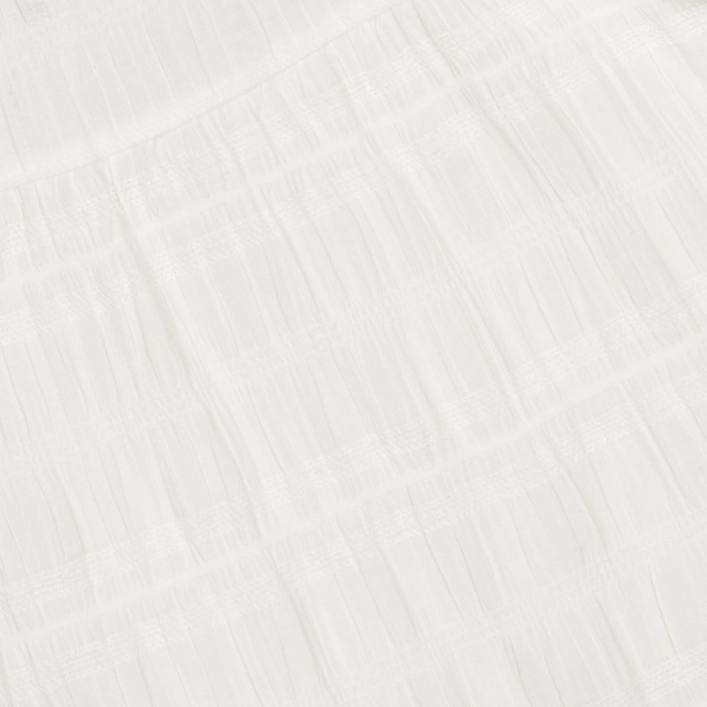 Mayoral-Кремовая хлопковая блузка для девочек | Childrensalon Outlet