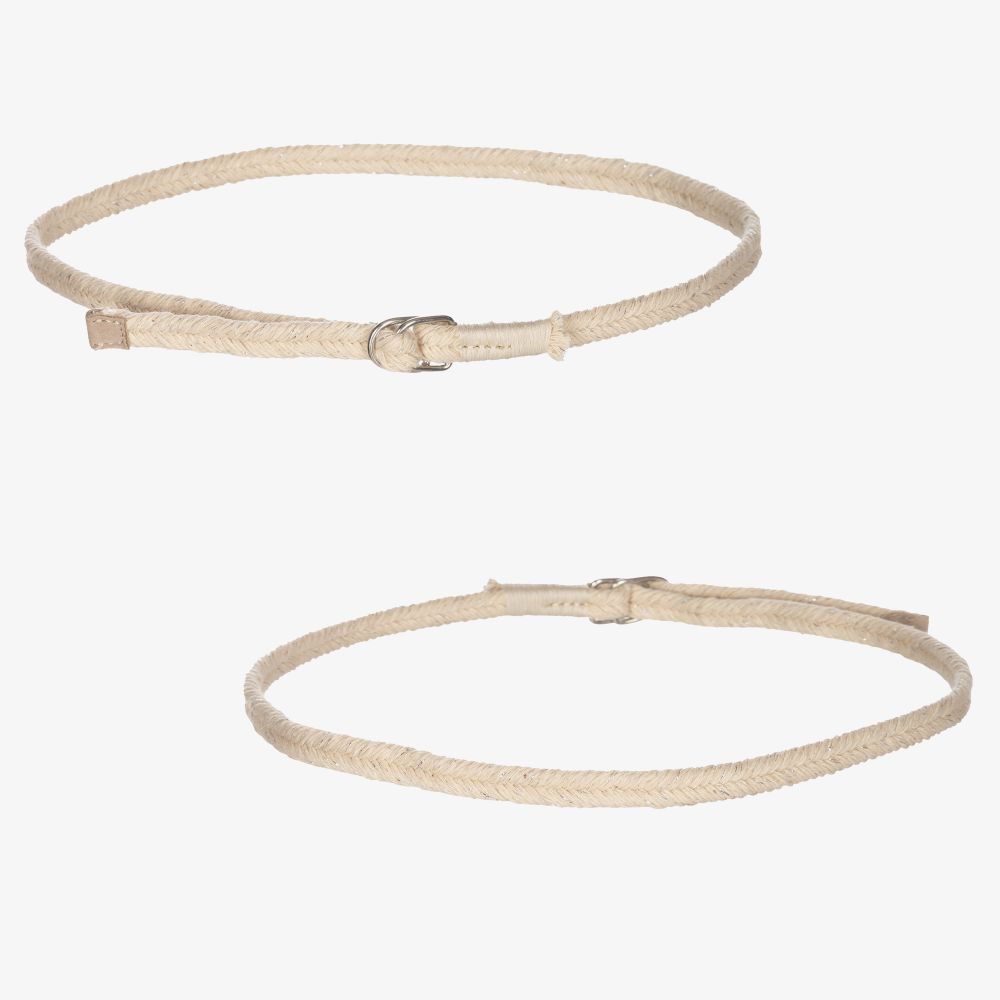 Mayoral-Кремовые джинсовые шорты для девочек | Childrensalon Outlet