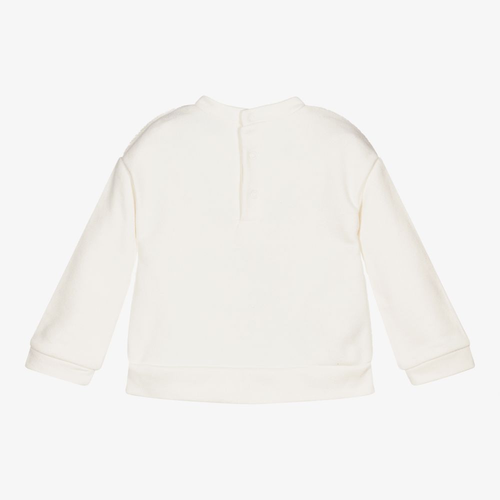 Mayoral-Кремовый топ с собакой для девочек | Childrensalon Outlet