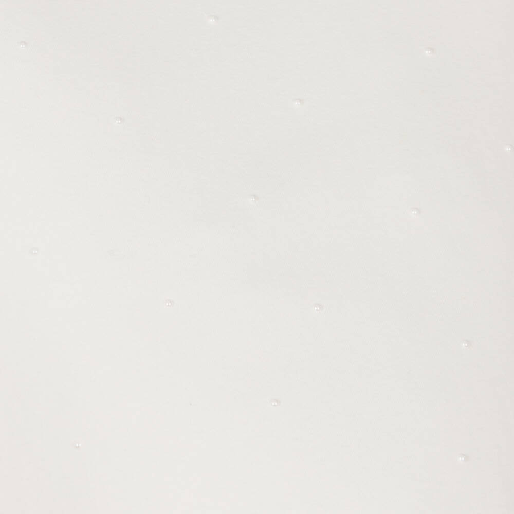 Mayoral-Girls Ivory Faux Pearl Top | Childrensalon Outlet