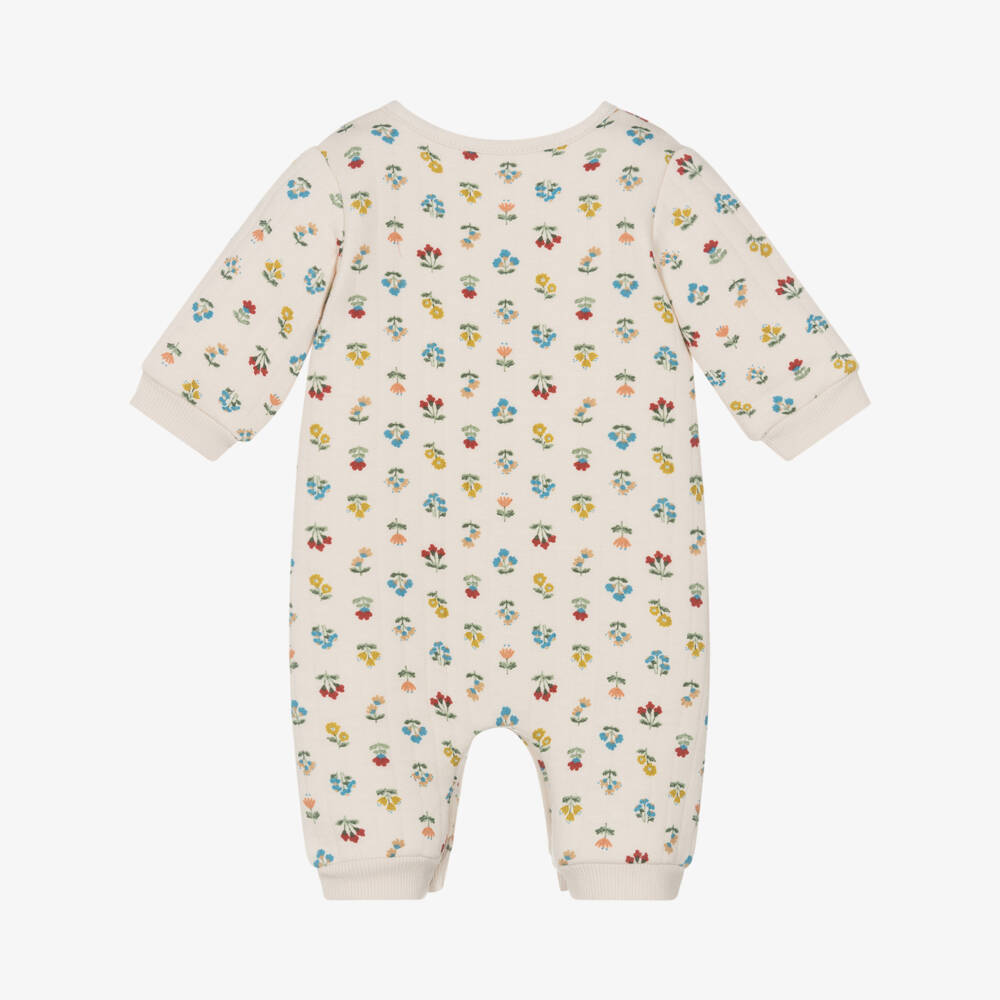 مايورال Newborn-أفرول بيبي غرو قطن لون بيج للمولودات | Childrensalon Outlet