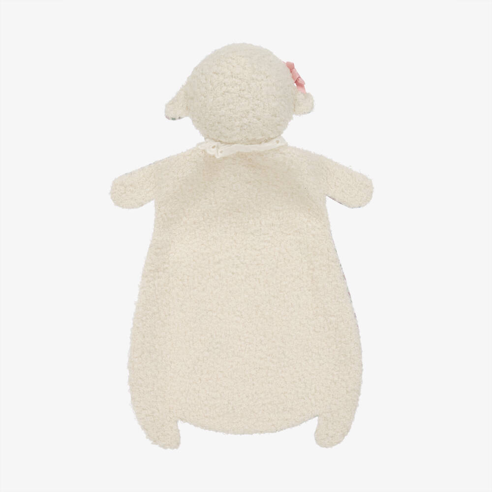 Mayoral Newborn-Girls Ivory Floral Sheep Doudou | Childrensalon Outlet