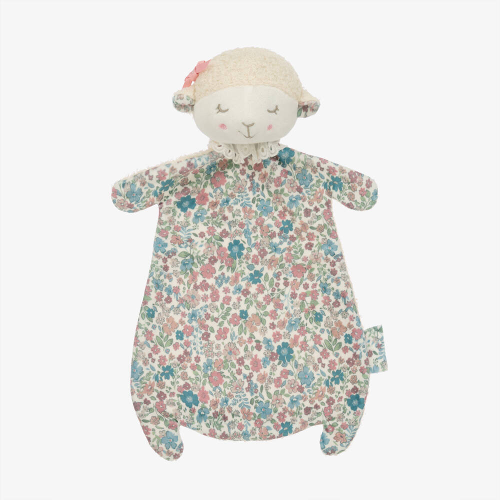 Mayoral Newborn-Girls Ivory Floral Sheep Doudou | Childrensalon Outlet
