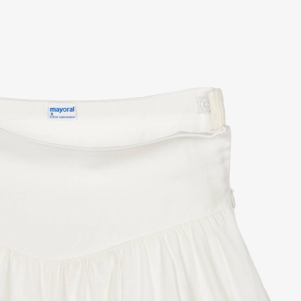 Mayoral-Girls Ivory Halter Short Set | Childrensalon Outlet