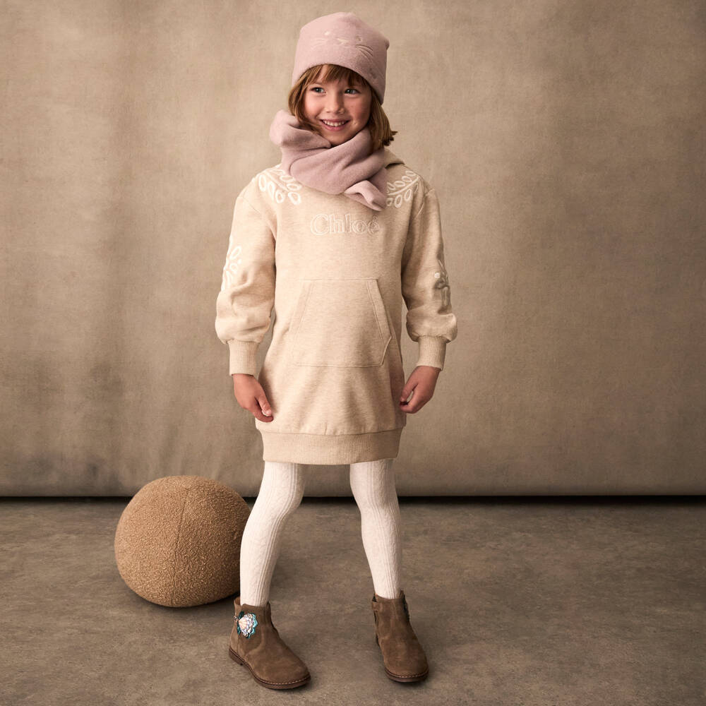 Mayoral-Girls Ivory Knit Cable Tights | Childrensalon Outlet