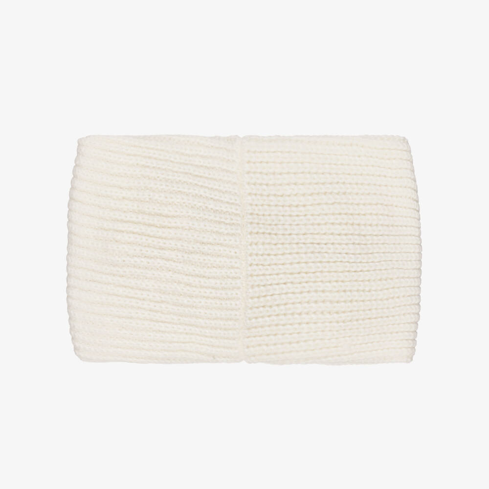 Mayoral-Girls Ivory Knitted Hat, Glove & Scarf Set | Childrensalon Outlet