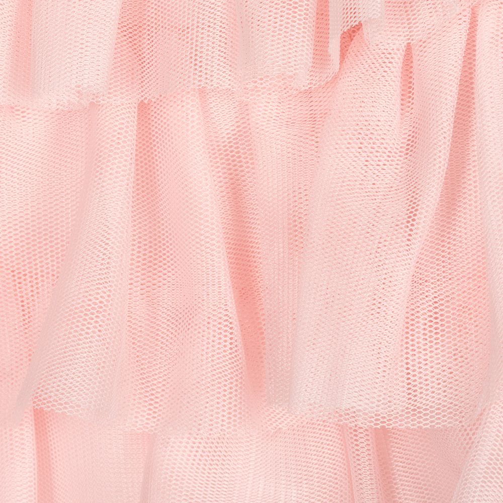 Mayoral-Girls Ivory & Pink Dress | Childrensalon Outlet