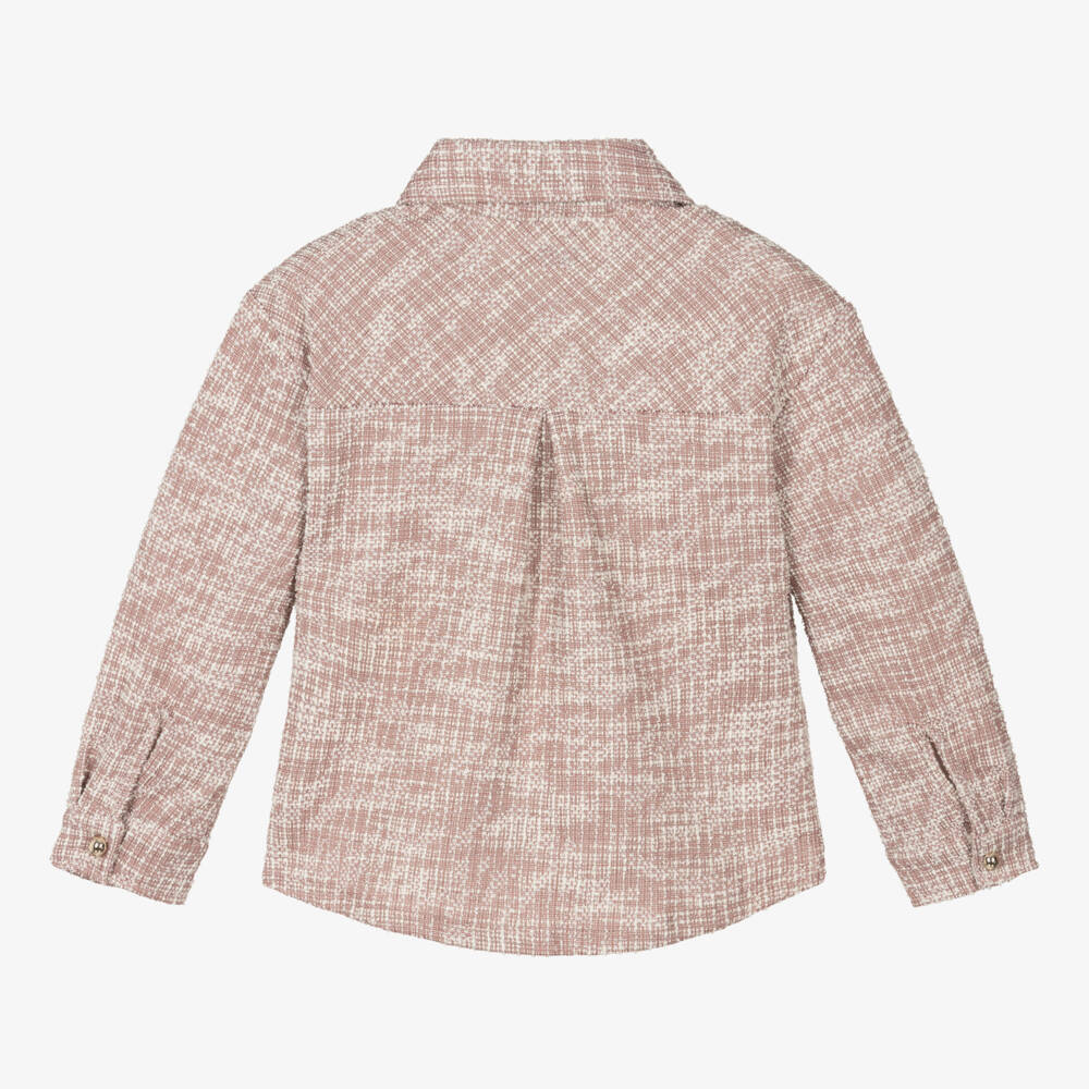 مايورال-قميص لون زهري وعاجي للبنات | Childrensalon Outlet