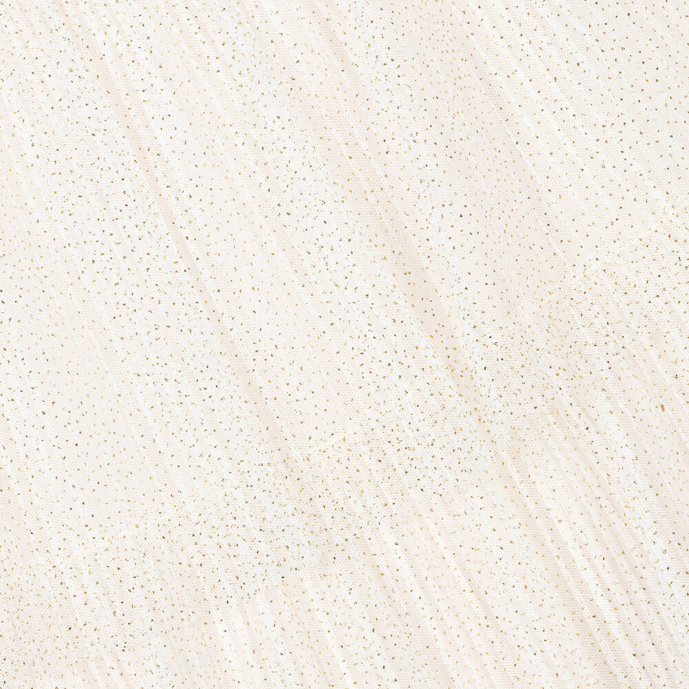 Mayoral-Girls Ivory Pleated Tulle Dress | Childrensalon Outlet