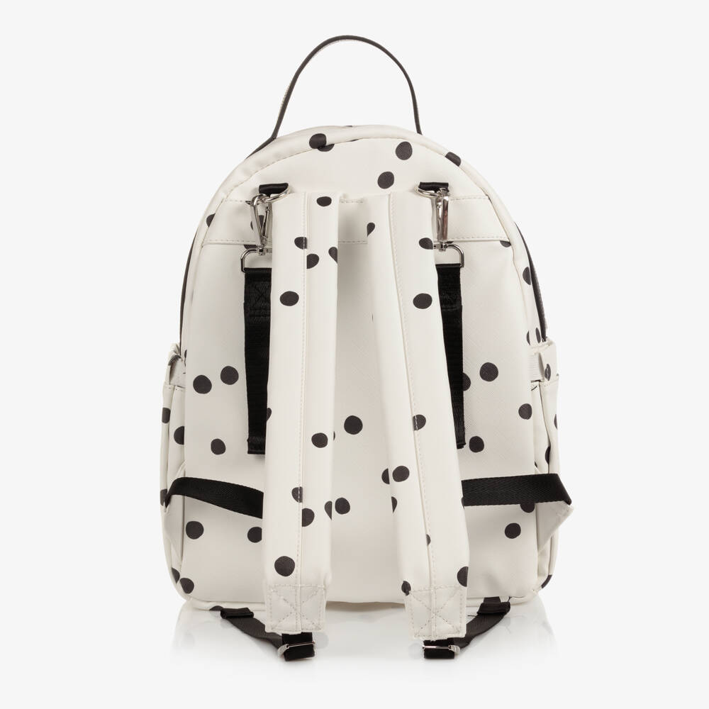 Mayoral-Girls Ivory Polka Dot Backpack | Childrensalon Outlet