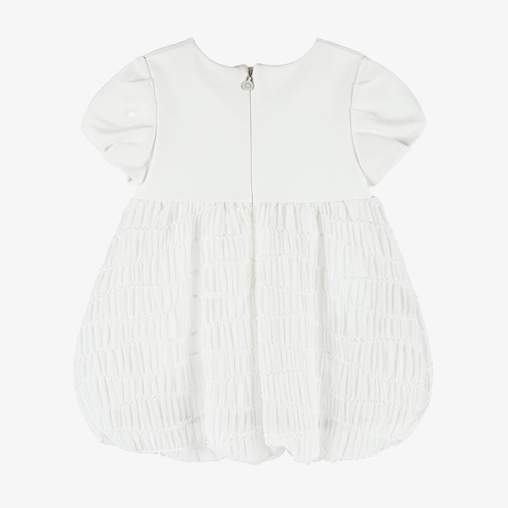 Mayoral-Girls Ivory Puff Skirt Dress | Childrensalon Outlet