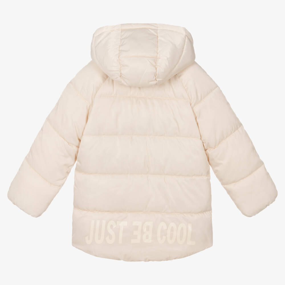 مايورال-معطف بافر لون عاجي داكن للبنات | Childrensalon Outlet