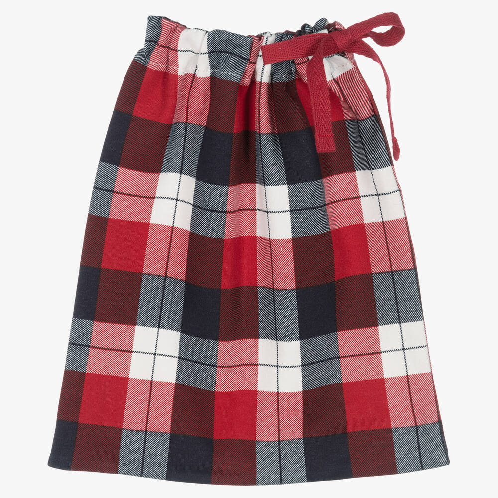 Mayoral-Кремово-красная новогодняя пижама | Childrensalon Outlet