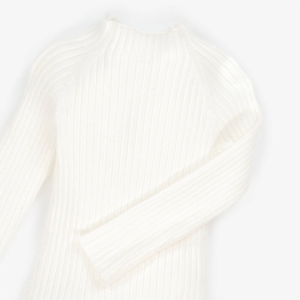 Mayoral-توب بياقة لون عاجي للبنات | Childrensalon Outlet