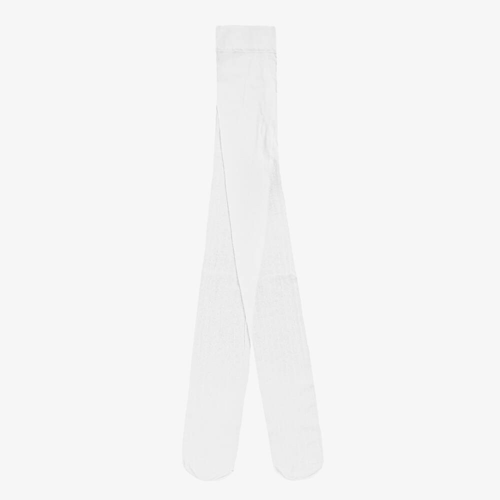 مايورال-جوارب بناتية محبوكة عاجية بنقشة مميزة | Childrensalon Outlet