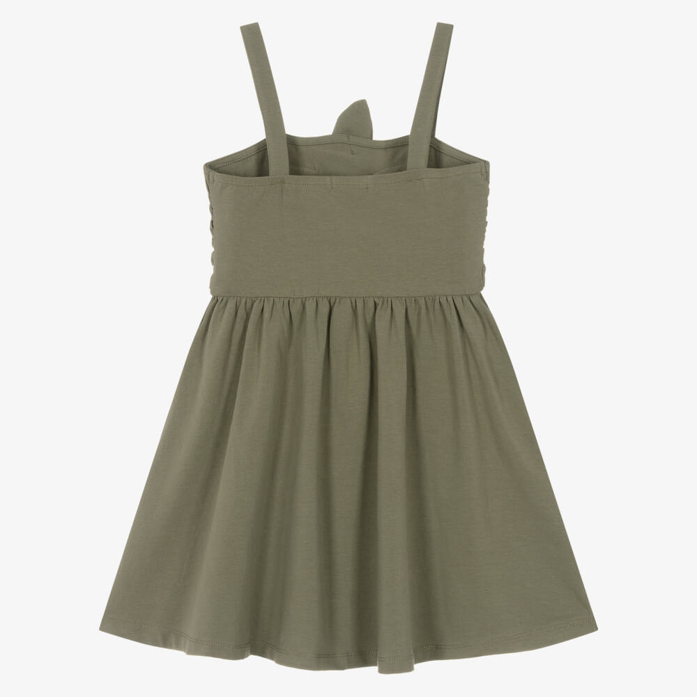 Mayoral-فستان صيفي كاكي للبنات | Childrensalon Outlet