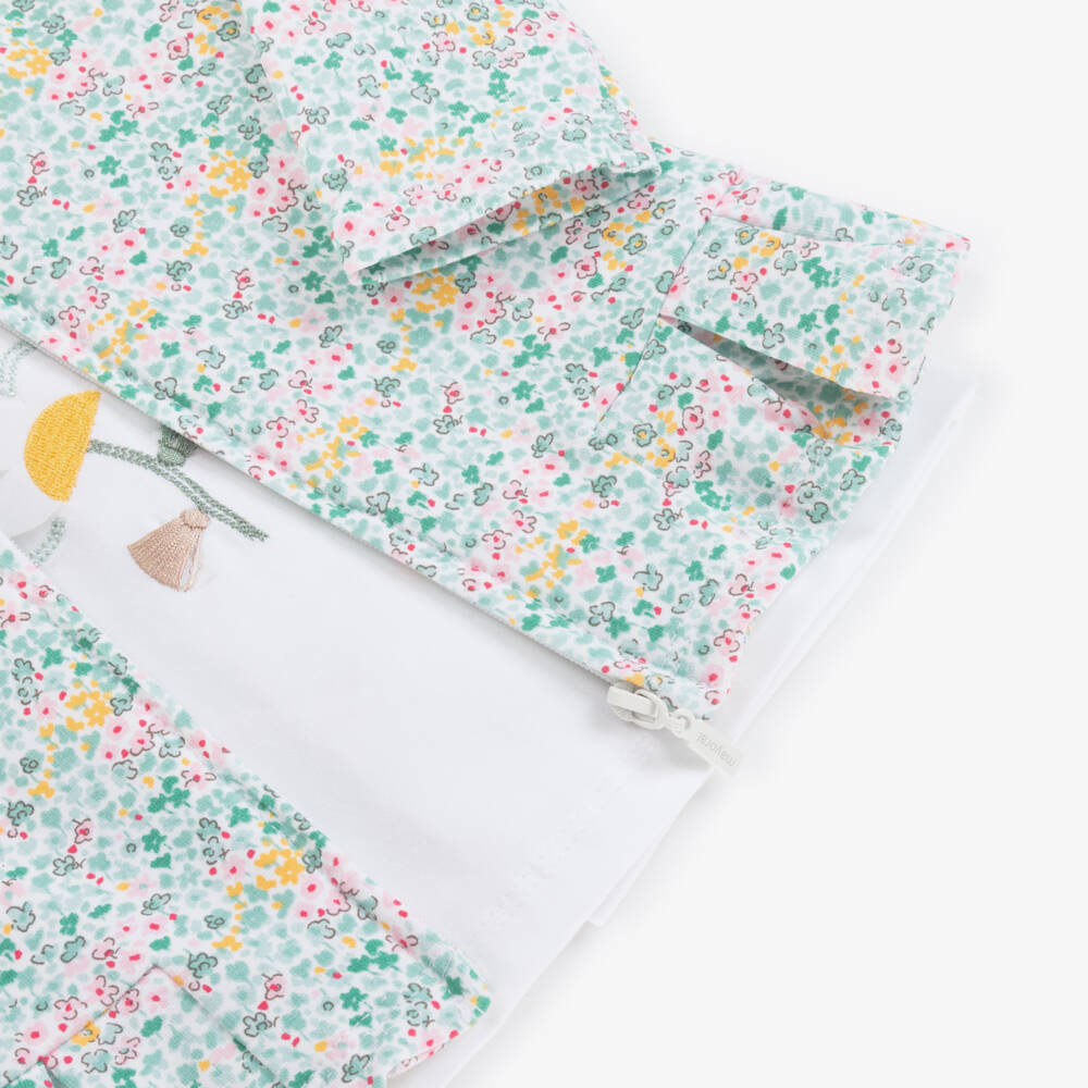 Mayoral Newborn-Girls' Leafy Green Leggings Ensemble | Childrensalon Outlet