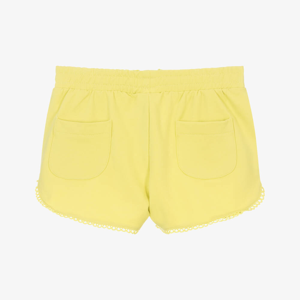 Mayoral-شورت جيرسي أخضر حيوي للبنات | Childrensalon Outlet