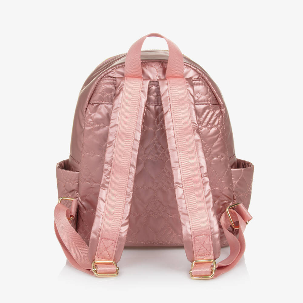 Mayoral-Girls Metallic Quilted Rucksack | Childrensalon Outlet