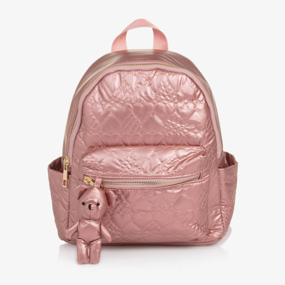 Mayoral-Girls Metallic Quilted Rucksack | Childrensalon Outlet
