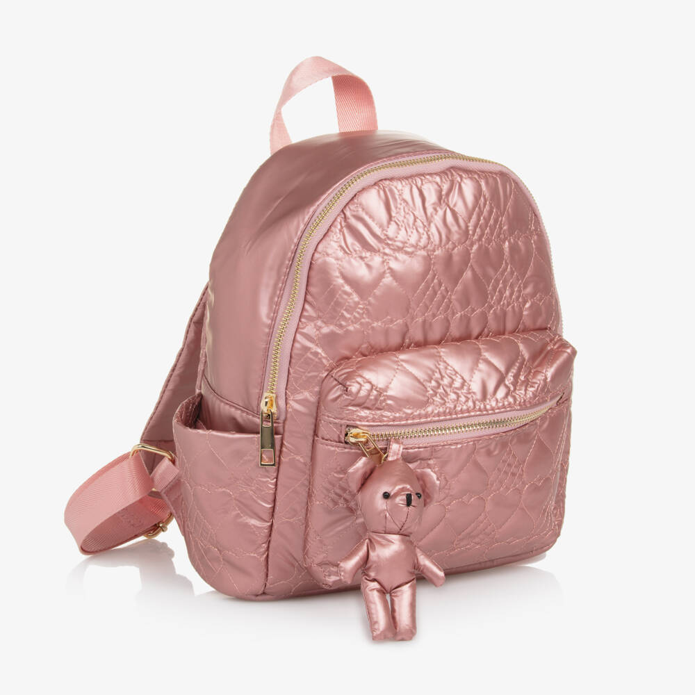 Mayoral-Girls Metallic Quilted Rucksack | Childrensalon Outlet