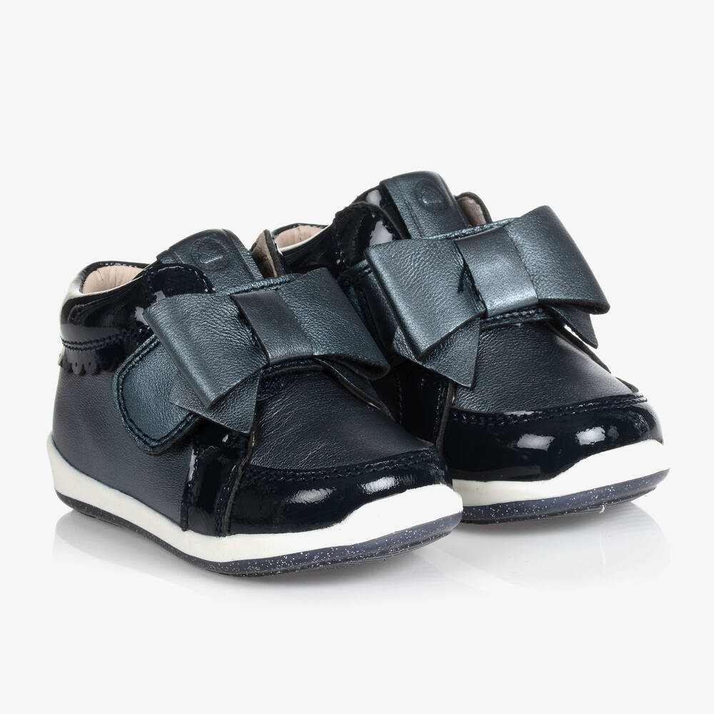 Mayoral - Chaussures bleu marine en cuir | Childrensalon