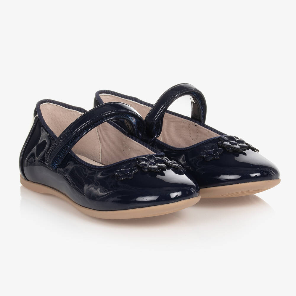 Mayoral - Navyblaue Lackballerinas | Childrensalon