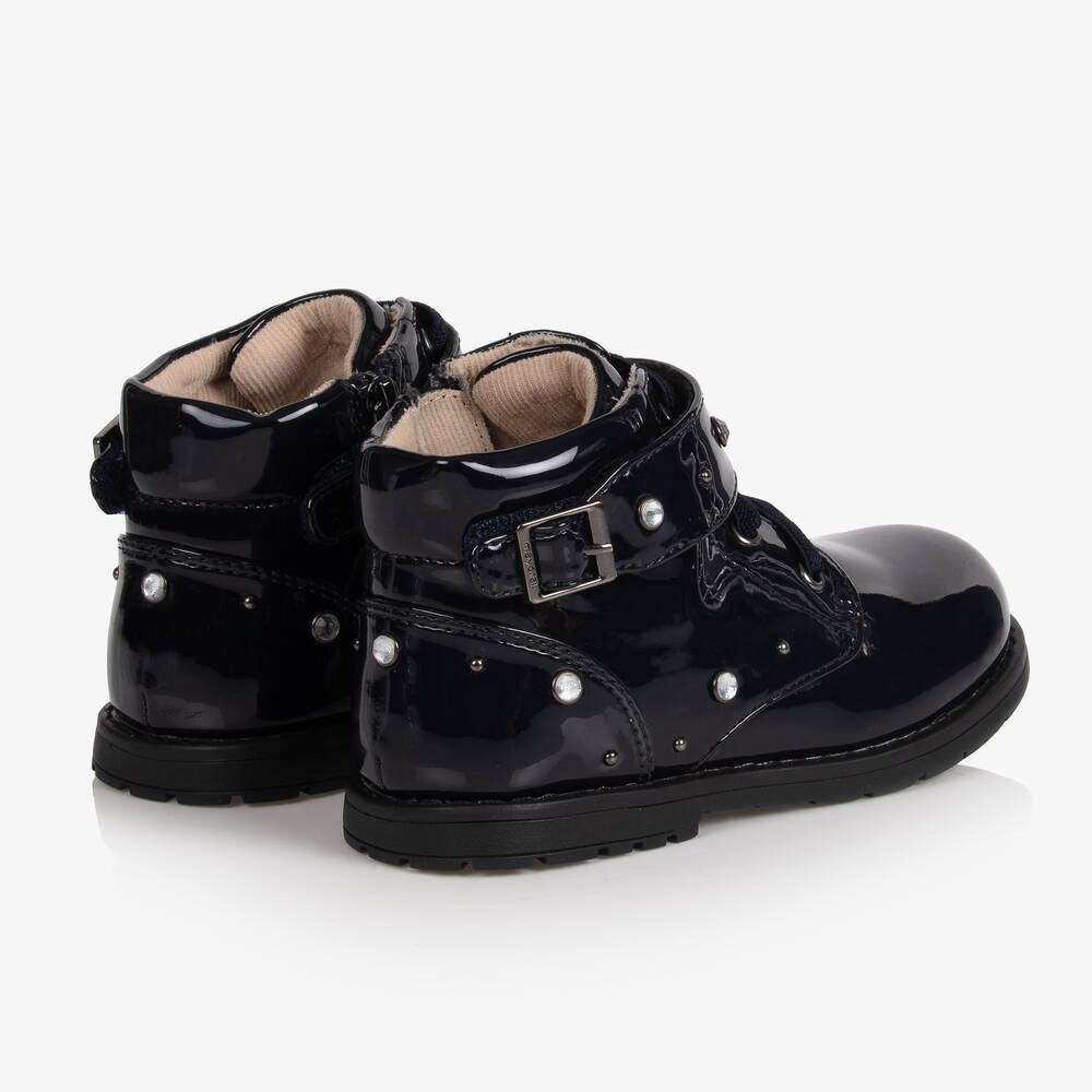 Mayoral Bottines vernies marine fille Childrensalon Outlet