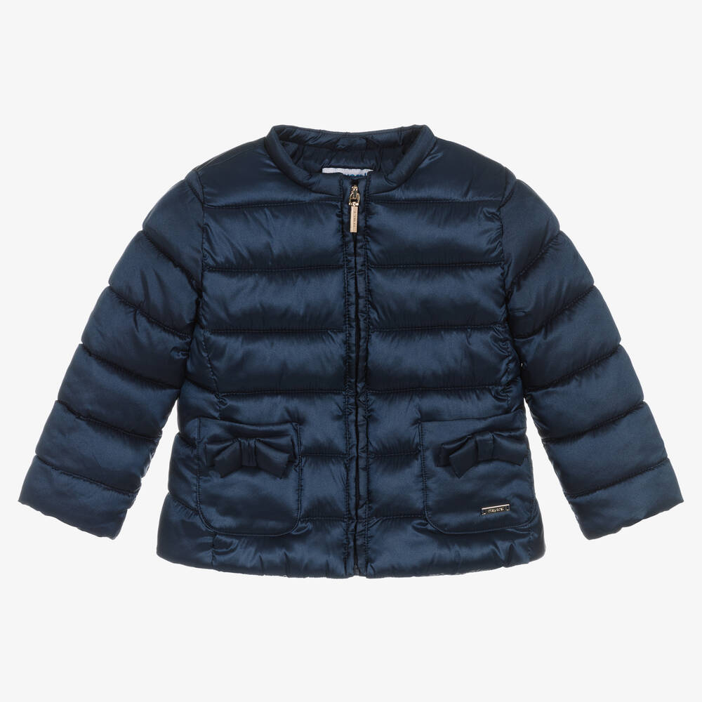 Mayoral - Navyblaue Steppjacke für Mädchen | Childrensalon