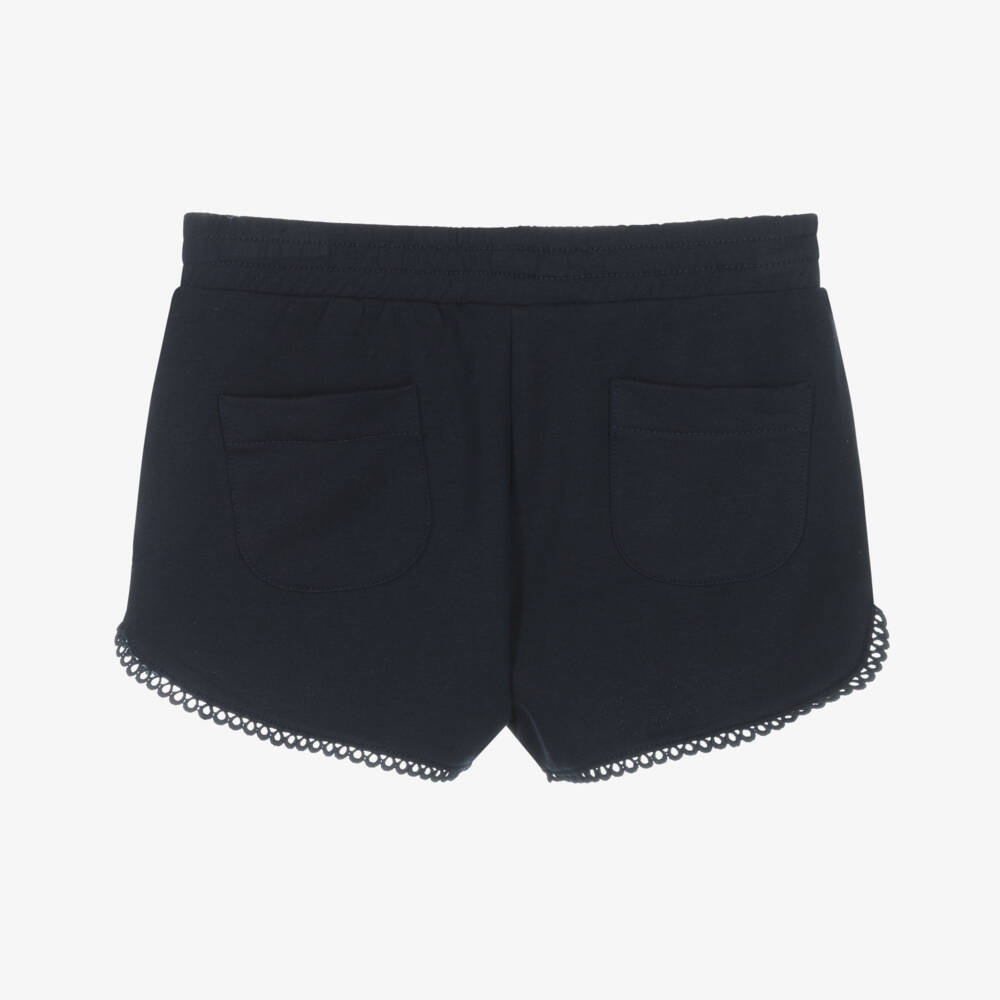 Mayoral-شورت لعب جيرسي كحلي للبنات | Childrensalon Outlet