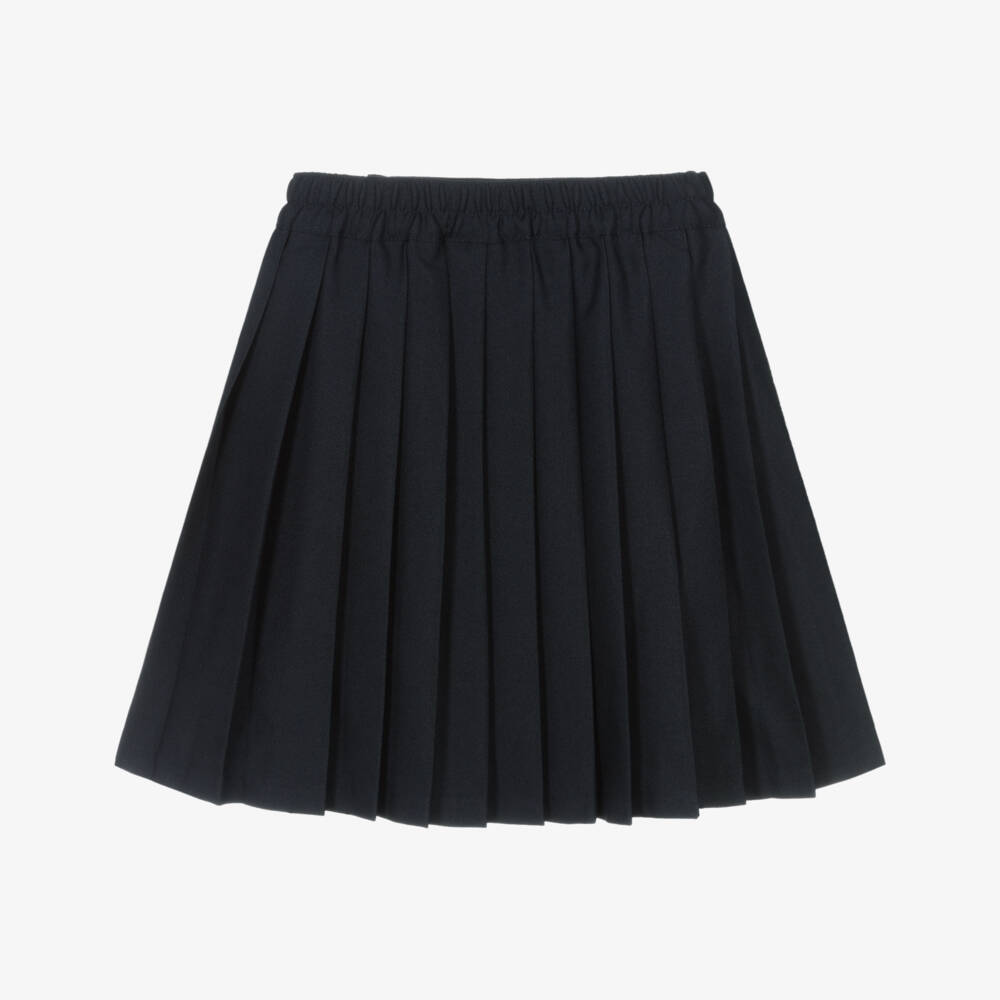 Mayoral-Girls Navy Pleated Skirt | Childrensalon Outlet