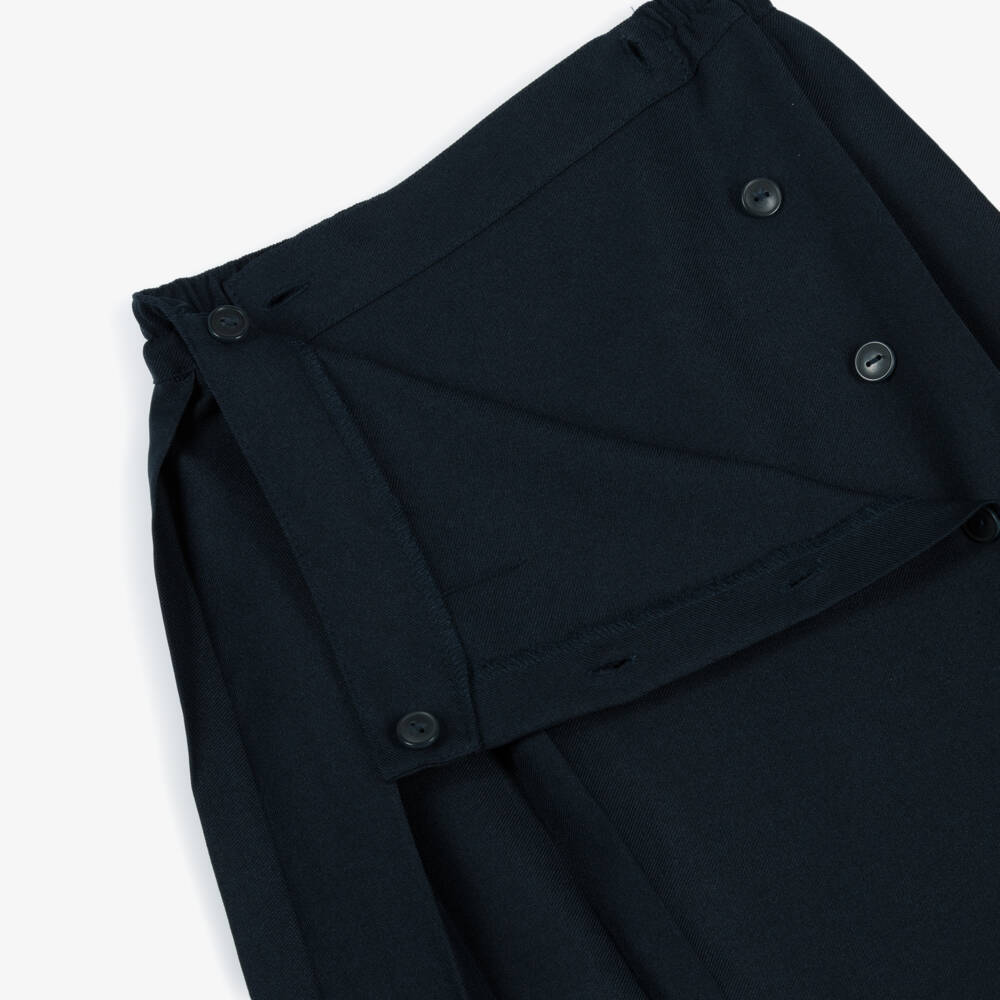 Mayoral-Girls Navy Pleated Skirt | Childrensalon Outlet