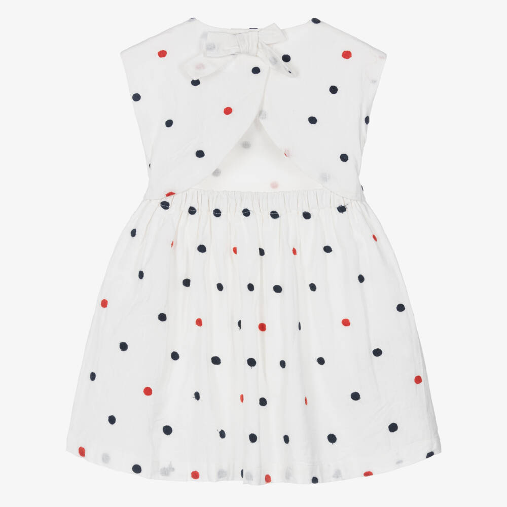 Mayoral-Очарование в горошек кремовое для девочек | Childrensalon Outlet