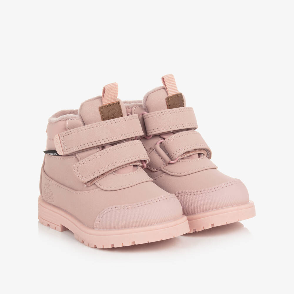 Mayoral-Girls Pale Pink Cozy Adventure Boots | Childrensalon Outlet