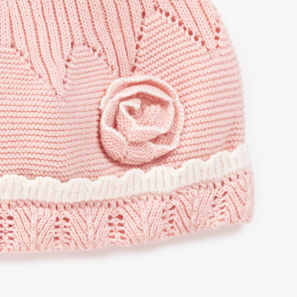 Mayoral Newborn-Girls Pale Pink Knit Set | Childrensalon Outlet